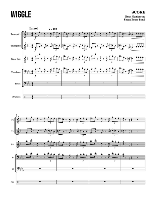 Wiggle - Score and Parts