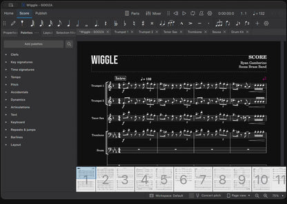 Wiggle - Score and Parts